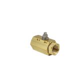 1-1/4" NPT Brass Replacement Actuator-ready Ball valve