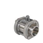 1/4" NPT Stainless Steel Replacement Actuator-ready Ball valve