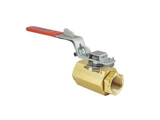 1/4" NPT Brass Manual Ball Valve