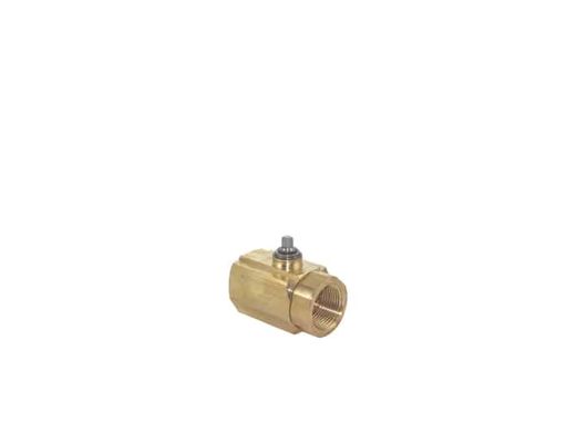 1" NPT Brass Replacement Actuator-ready Ball valve