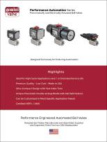 Performance Automation Series C90 Pneumatic and WD Electric Product Literature