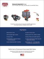 General Industrial Series Ball Valves