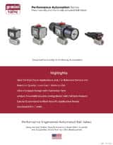 Performance Automation Series – Models WDM2402 Electric, C90 & C500 Pneumatic