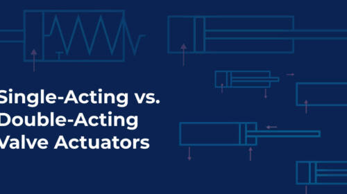 single acting vs double acting valve actuators