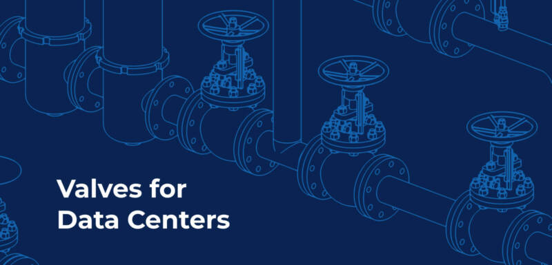 an illustration of valves used for data centers